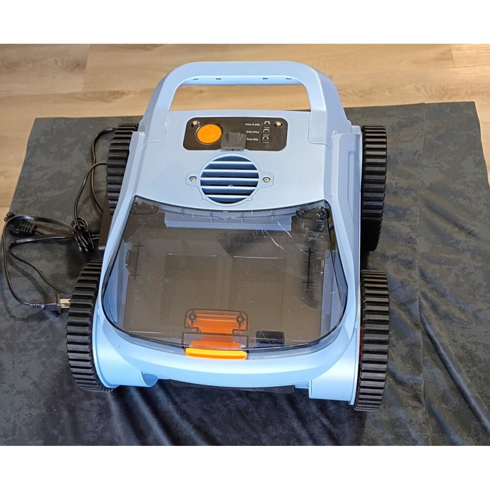 Zyerch Robotic Cordless Pool Vacuum for Pool Floor Wall 150min Run upto 2000sqft
